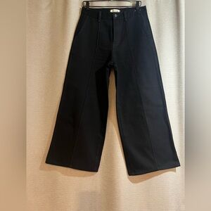 Madewell Superwide-Leg Jeans in Black - Size 29 Boho Chic Casual
